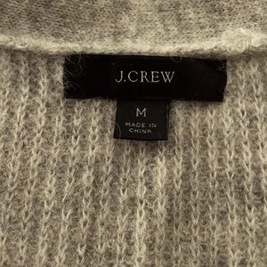 J Crew cropped wool sweater size M